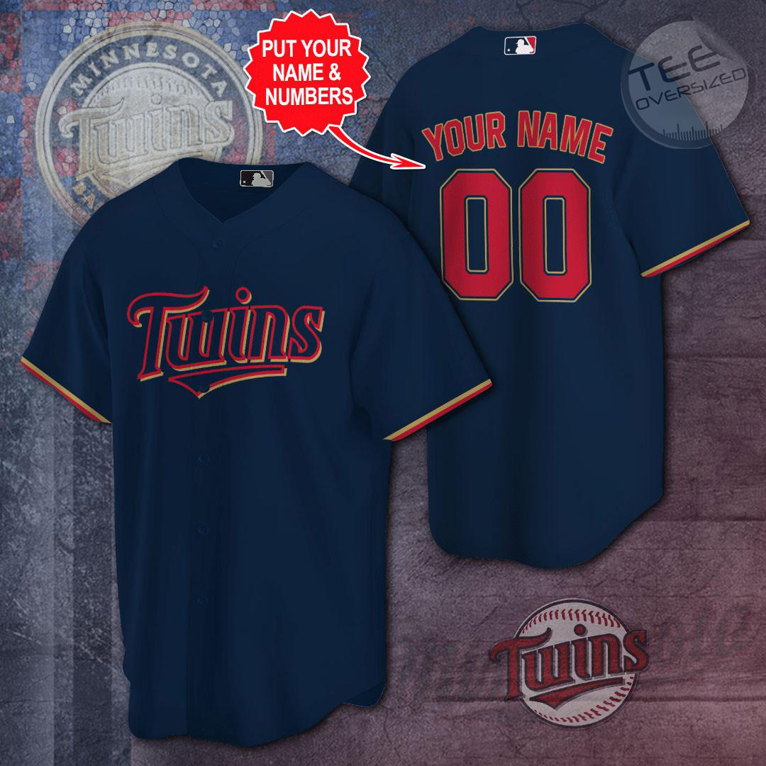 Personalised Minnesota Twins jersey shirt 01