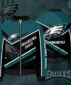 Philadelphia Eagles 3D Bomber Jacket 03