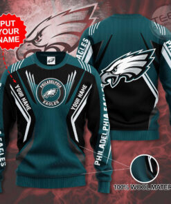 Philadelphia Eagles best designer 3D sweater 01