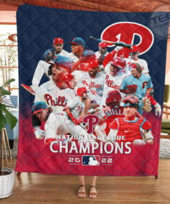 Philadelphia Phillies quilt blanket