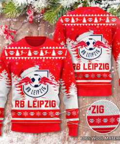 RB Leipzig 3D Christmas Sweater 2022