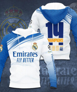 Real Madrid 2022 3D hoodie