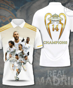 Real Madrid 3D apparel polo shirt