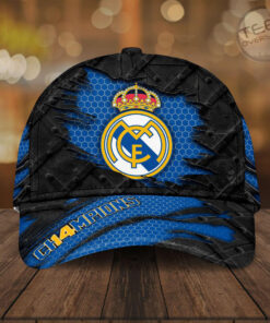 Real Madrid Cap Custom Hat 04 1