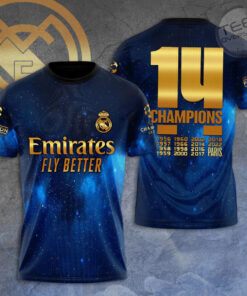 Real Madrid FC 3D T shirt