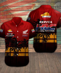 Repsol Honda Hawaiian Shirt
