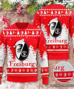 SC Freiburg 3D Christmas Sweater 2022