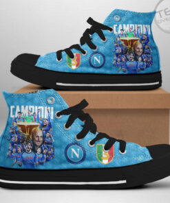 SSC Napoli High Top Canvas Shoe OVS02823S4 Design 2