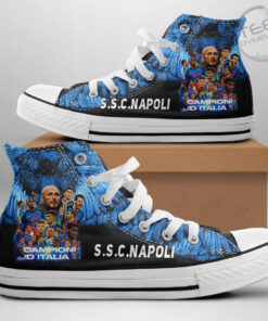 SSC Napoli High Top Canvas Shoe OVS09823S1 Design 1