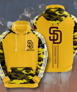 San Diego Padres 3D Hoodie 04