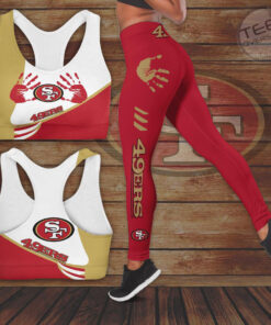 San Francisco 49ers Bra Sports Leggings
