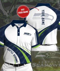 Seattle Seahawks 3D Polo 02
