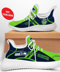 Seattle Seahawks Custom Sneakers 010