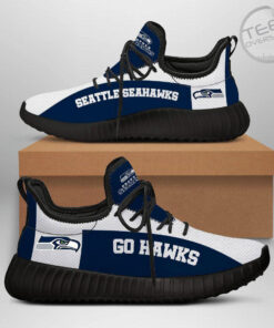 Seattle Seahawks Custom Sneakers 05