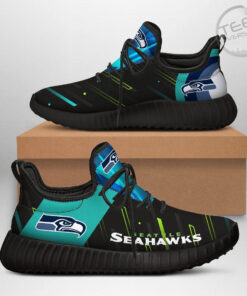 Seattle Seahawks Custom Sneakers 08