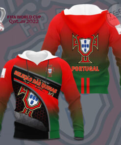 Selecao Portuguesa de Futebol 3D hoodie
