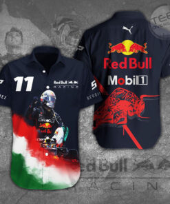 Sergio Perez Mendoza 3D Short Sleeve Dress Shirt 02