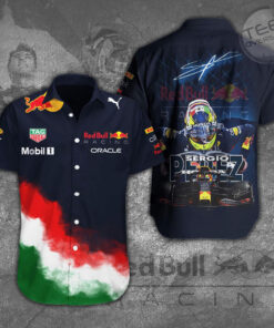 Sergio Perez Mendoza 3D Short Sleeve Dress Shirt 03