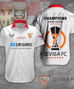 Sevilla FC short sleeve dress shirts OVS20723S2
