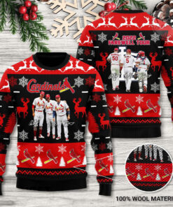 St. Louis Cardinals Farewell Tour 3D Ugly Sweater