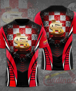 St. Louis Cardinals MLB 3D T shirt