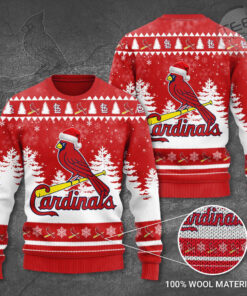 St. Louis Cardinals Ugly Christmas 3D Sweater