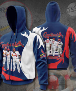 St. Louis Cardinals zip hoodie Apparels