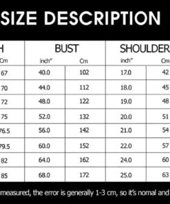 Sweatshirt Sizchart 1