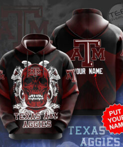 Texas AM Aggies 3D Hoodie 01