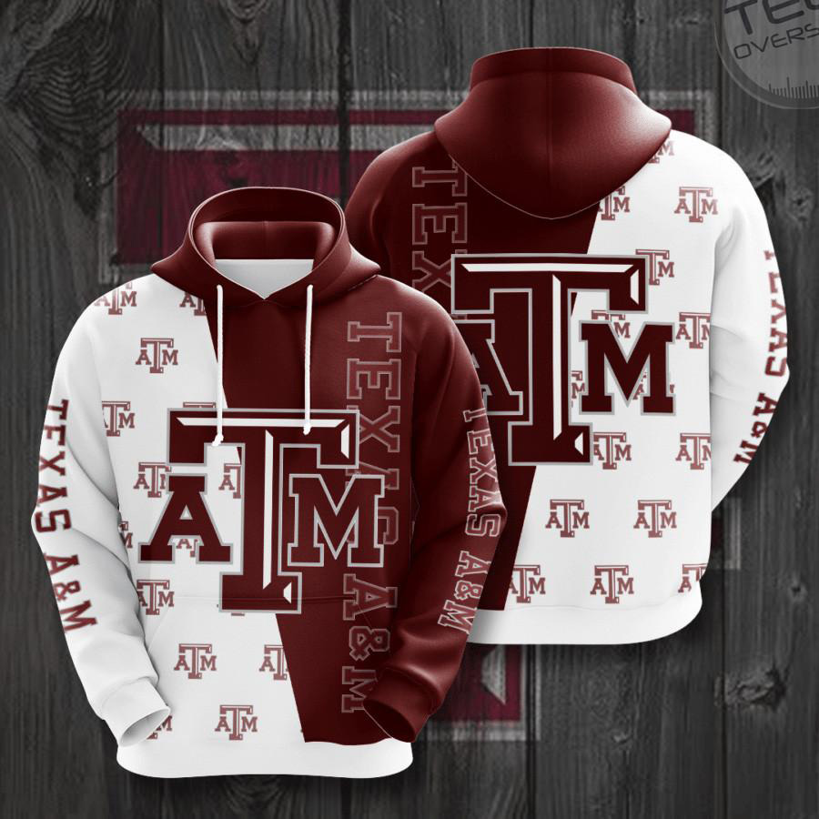 Texas AM Aggies 3D Hoodie 04