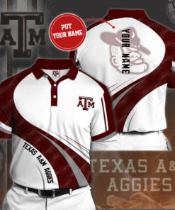 Texas AM Aggies 3D Polo 01