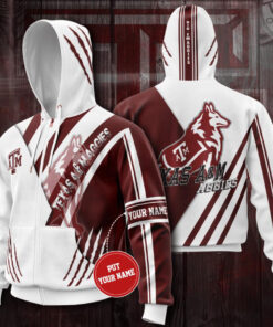 Texas AM Aggies Zip up Hoodie