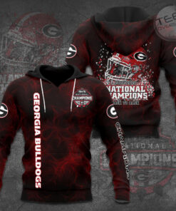 The best Georgia Bulldogs 3D hoodie 01