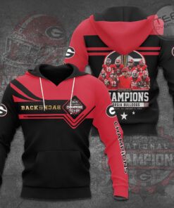 The best Georgia Bulldogs 3D hoodie 010