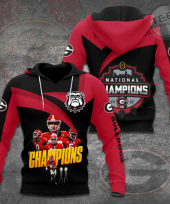 The best Georgia Bulldogs 3D hoodie 02