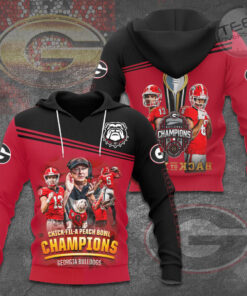 The best Georgia Bulldogs 3D hoodie 05