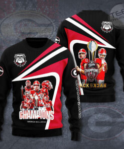 The best Georgia Bulldogs 3D sweatshirt 012
