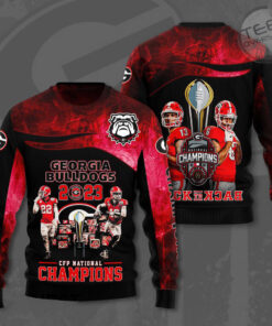 The best Georgia Bulldogs 3D sweatshirt 08