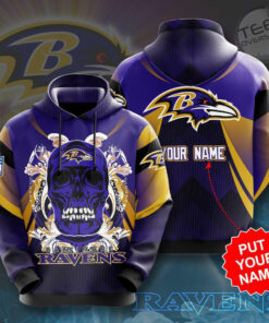 The best selling Baltimore Ravens 3D hoodie 10