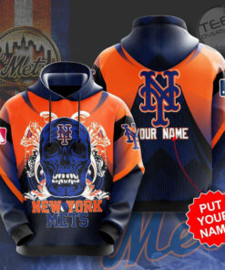 The best selling New York Mets 3D hoodie 08