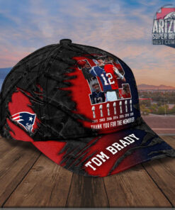 Tom Brady Hat Tom Brady Custom Cap 01 1