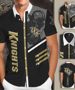 UCF Knights 3D Short Sleeve Dress Shirt 02