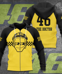 VR46 The Doctor Zip up Hoodie