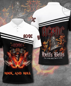 Vintage ACDC polo shirt