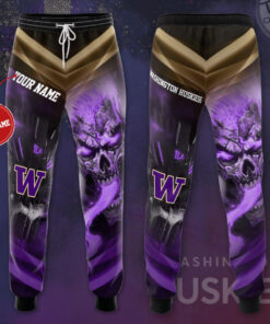 Washington Huskies 3D Bomber Jacket 04
