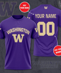 Washington Huskies 3D T shirt 02