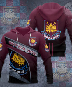 West Ham United 3D hoodie New Designs 2023