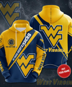 West Virginia Mountaineers 3D Hoodie 03