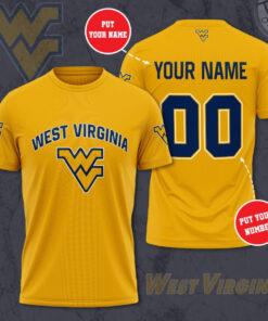 West Virginia Mountaineers 3D T shirt 01