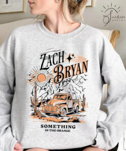 Zach Bryan Oversized Sweatshirt Gray